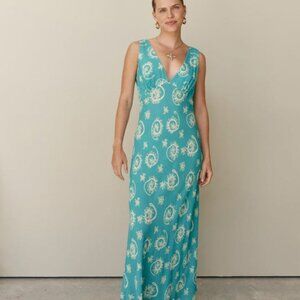 Vrg Grl Monette Maxi Dress Paisley Print
